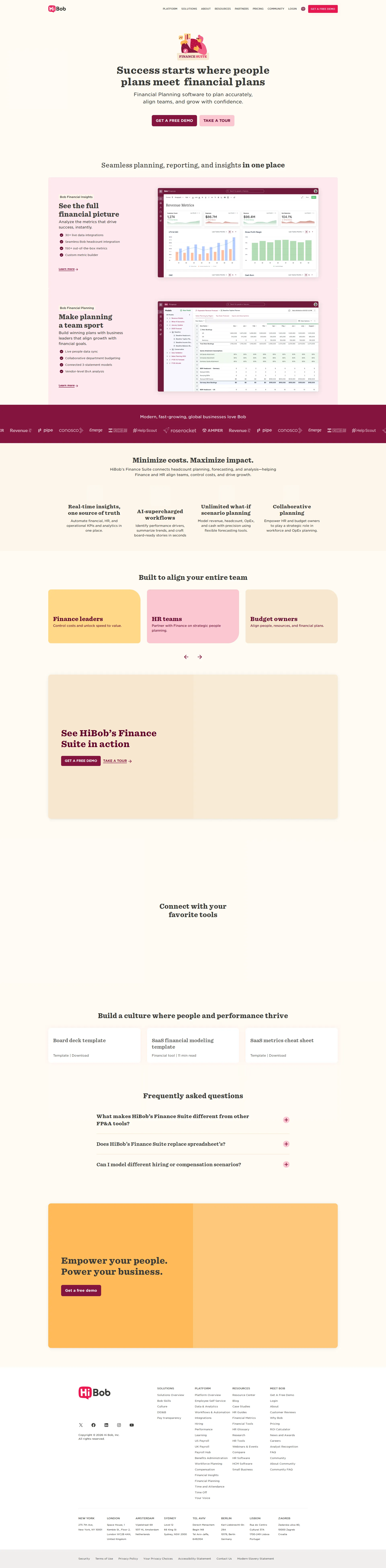 Mosaic Tech pricing page screenshot