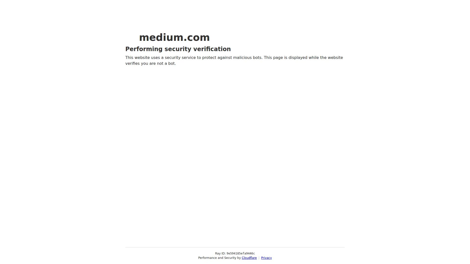 Medium pricing page screenshot