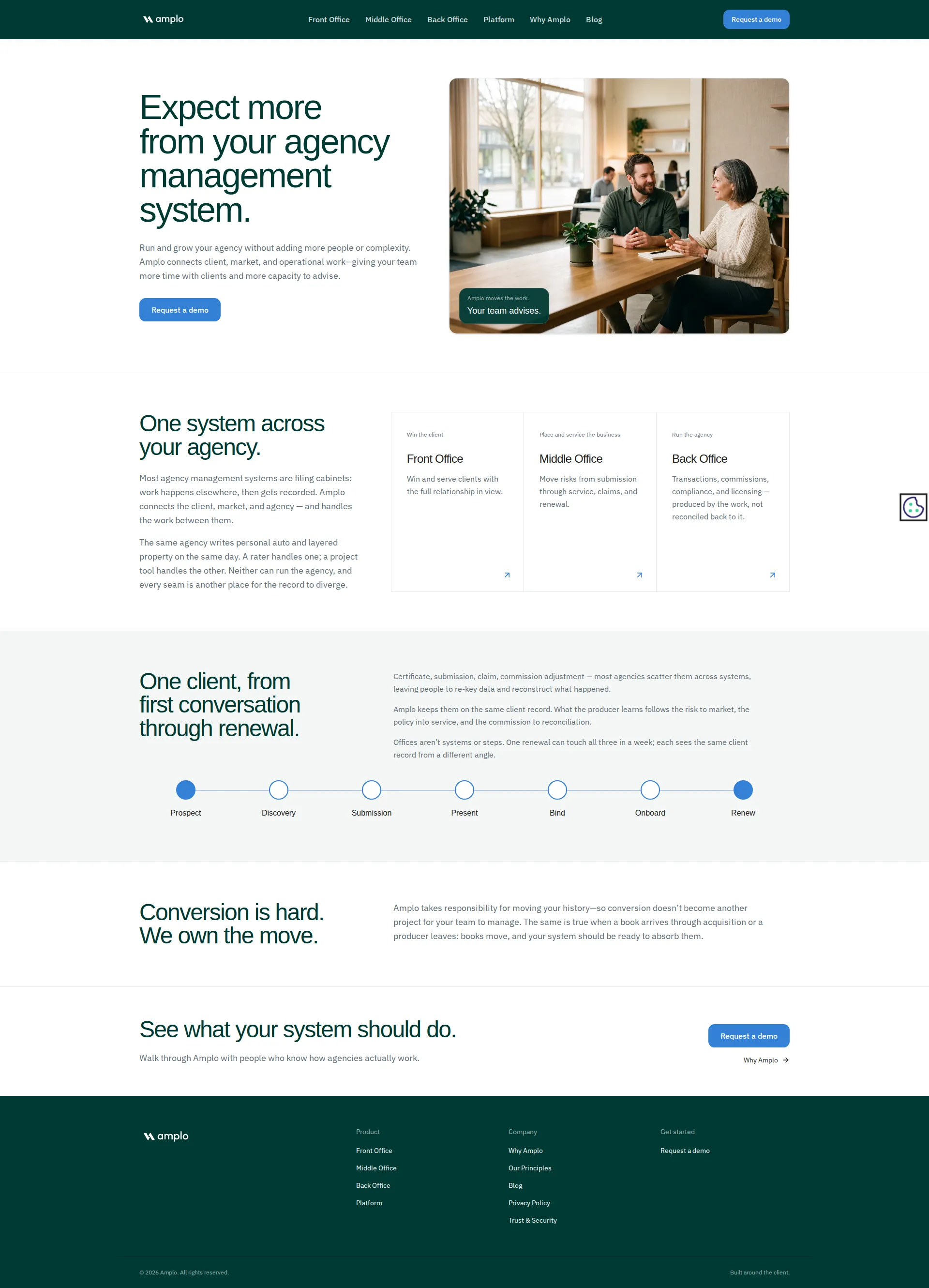 Veruna pricing page screenshot