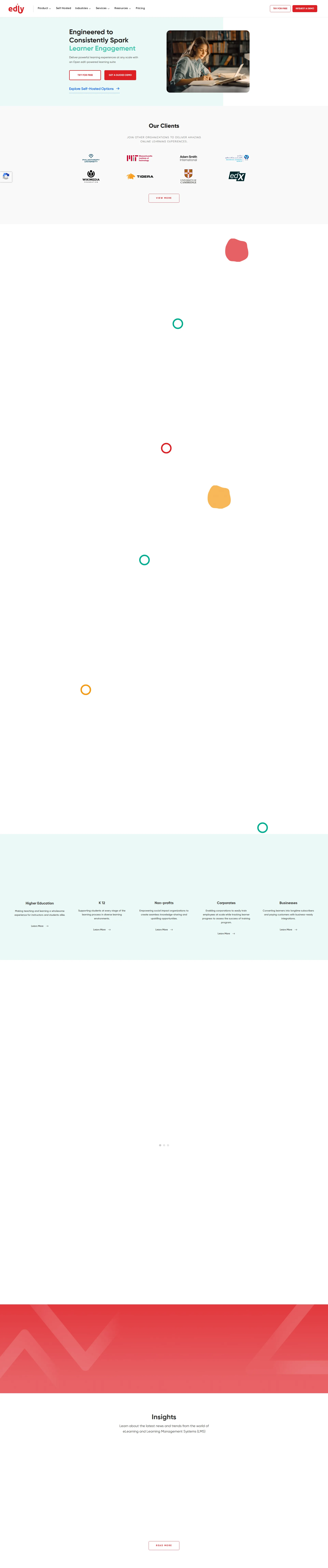 Edly pricing page screenshot