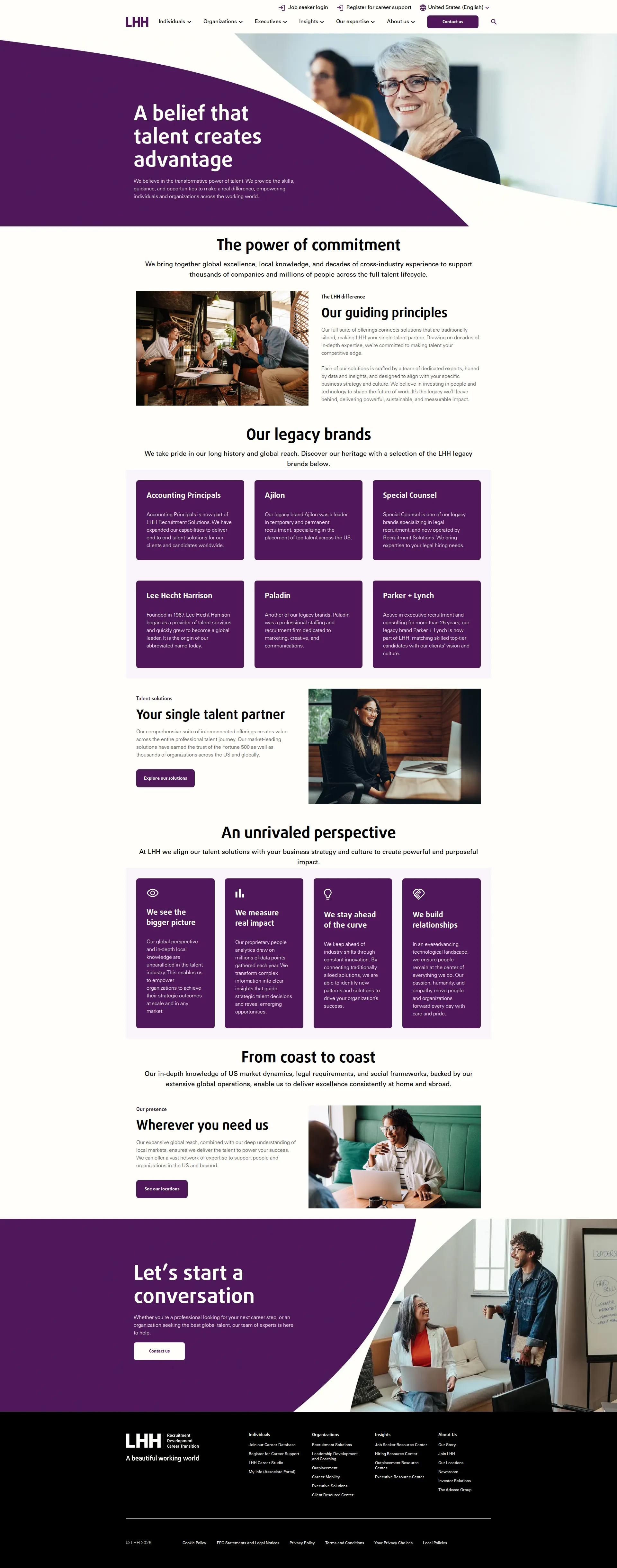 Hired pricing page screenshot
