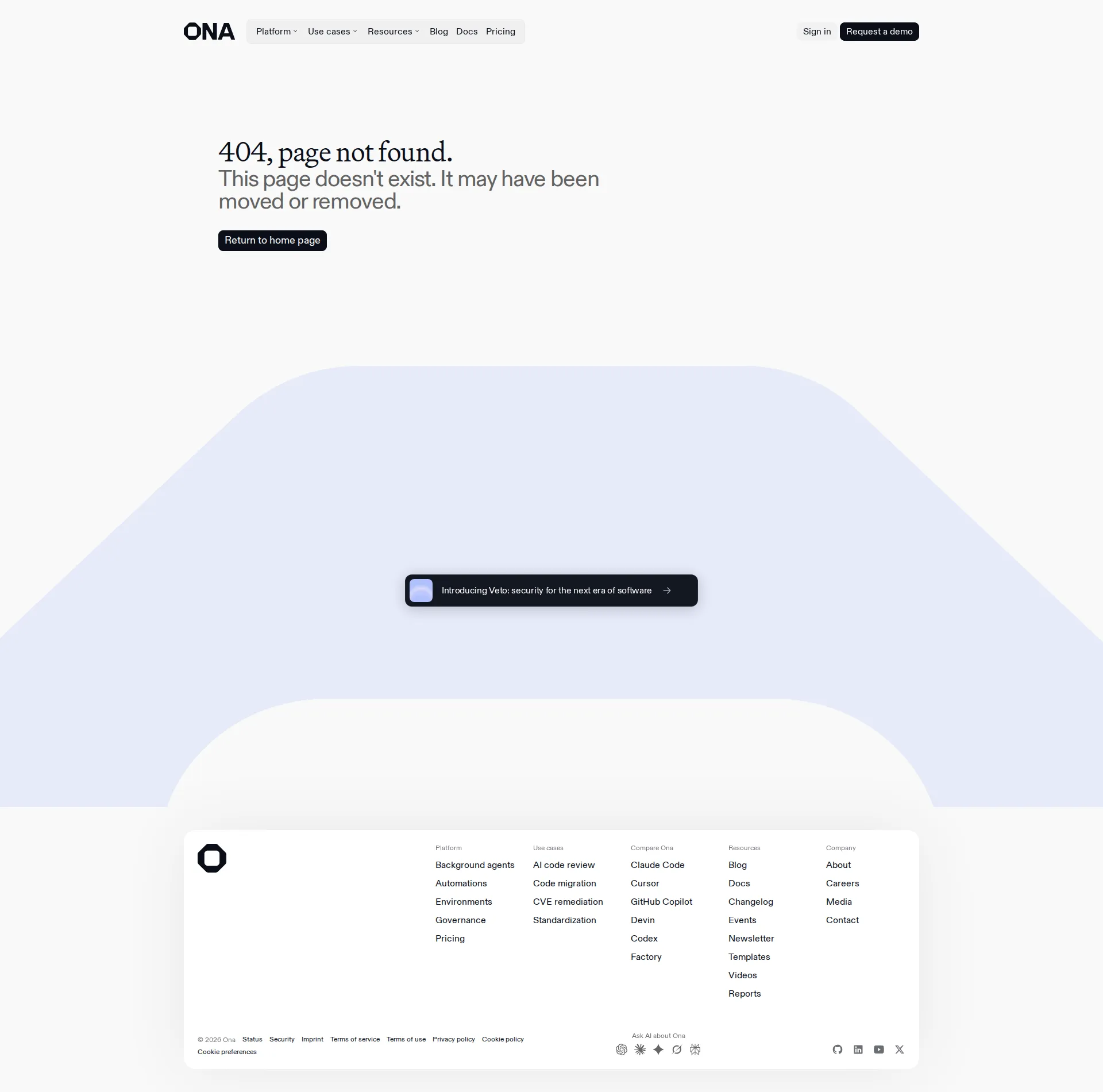 Gitpod pricing page screenshot