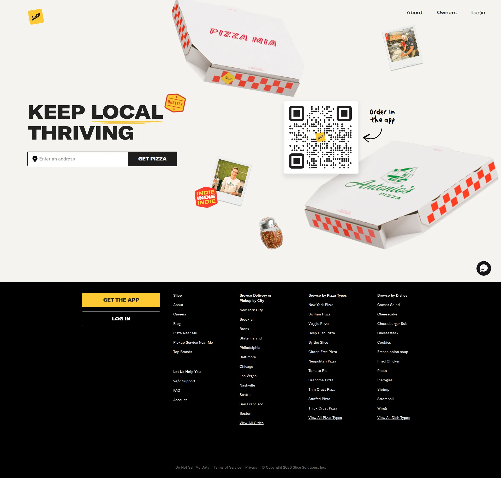 Slice pricing page screenshot